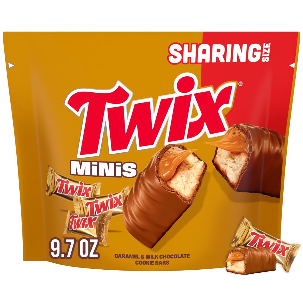 Amazon.com: TWIX Caramel Minis Size Chocolate Cookie Candy Bar